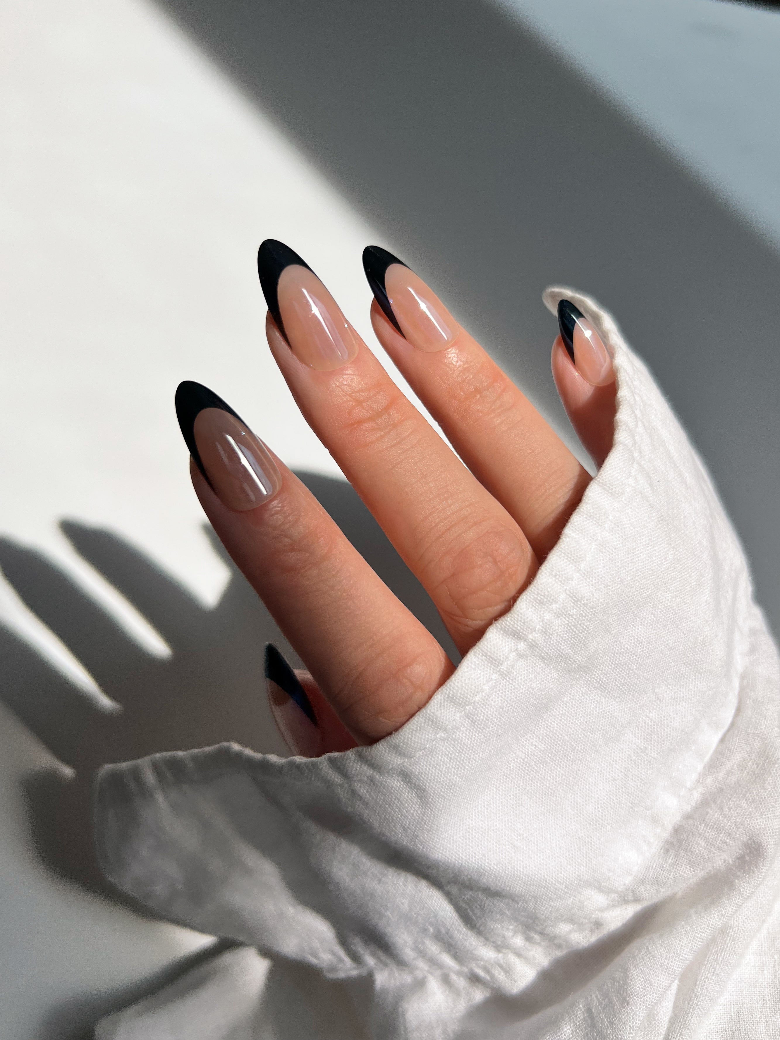 Mastering the Art of Black French Tip Nails: 6 Easy Steps Frst Class Beauty Mastering the Art of Black French Tip Nails: 6 Easy Steps Frst Class Beauty