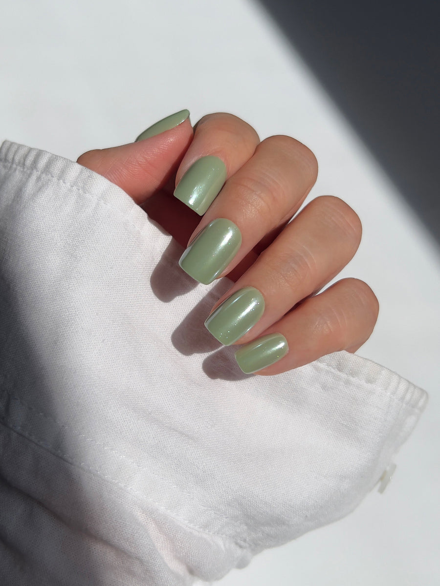 sage chrome short press on nails fall nails best press ons